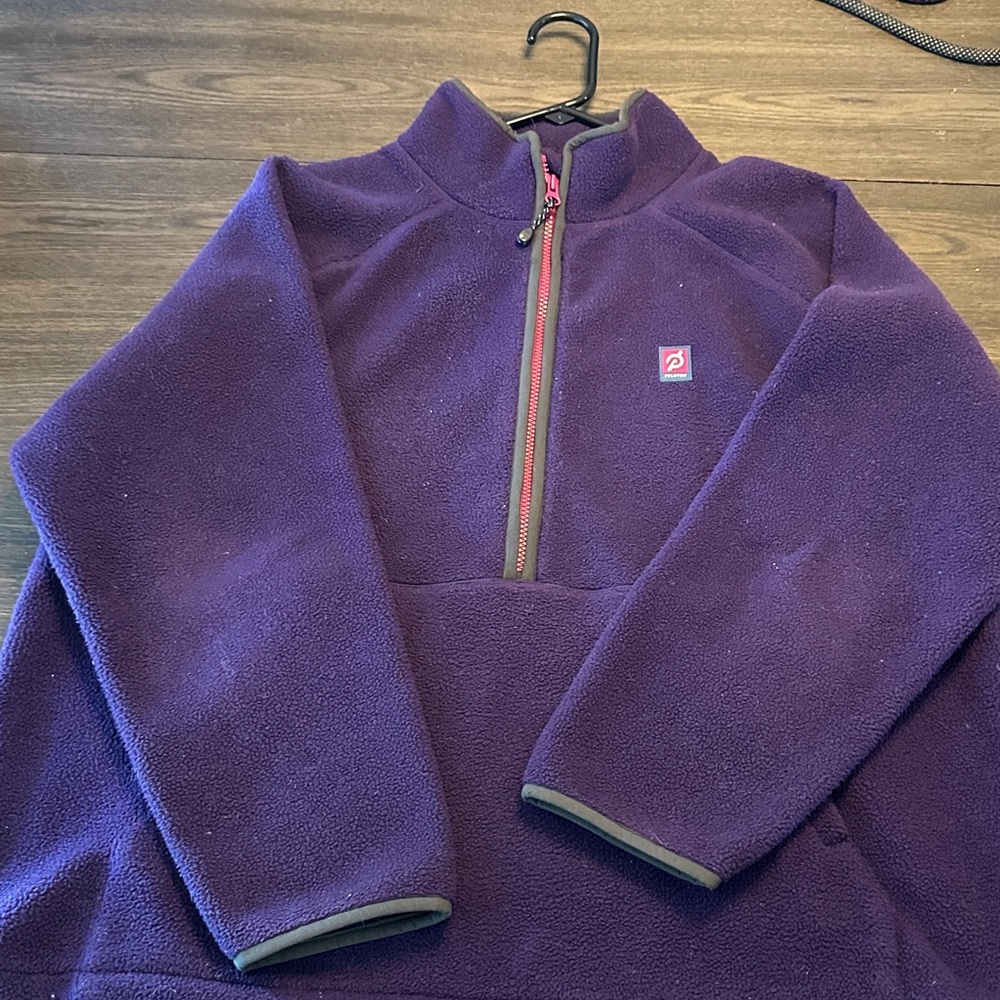 Peloton Purple Fleece Jacket